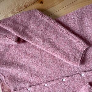 Sezane gaspard jumper in rosewood